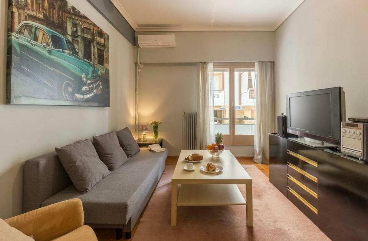 Holodek Apartments Ground & Semibasement Athena Bagian luar foto